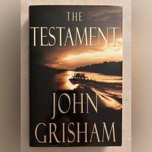 HARDCOVER book The Testament by John Grisham, a mystery legal thriller